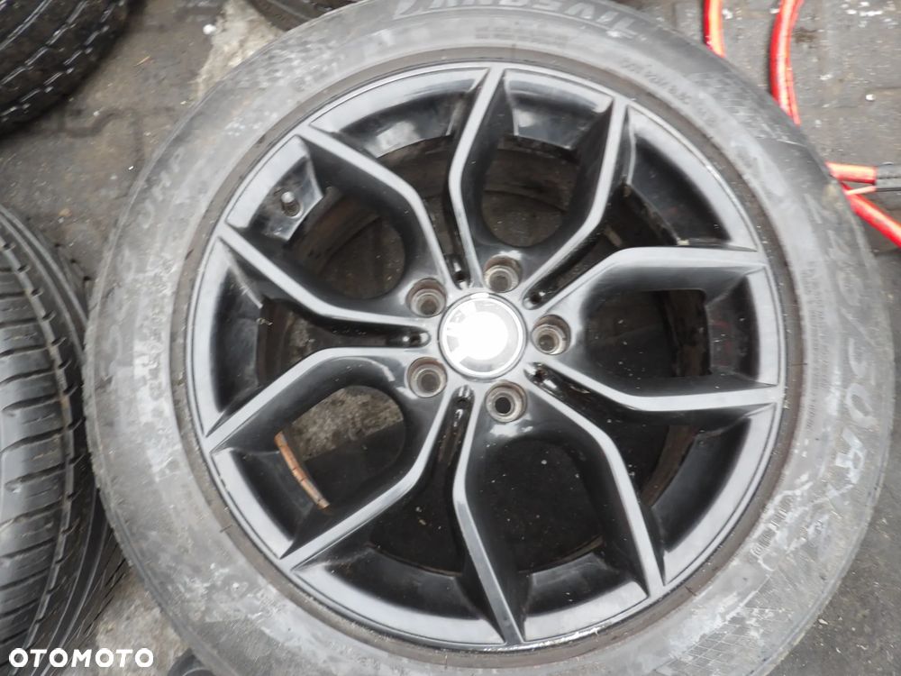 BMW - F25,F26 - CZARNE FELGI - 8Jx18 EH2 IS43 - ORYGINAŁ - JEDEN ROZMIAR - IDEALNE - CENA ZA KOMPLET - 6787579 - 4