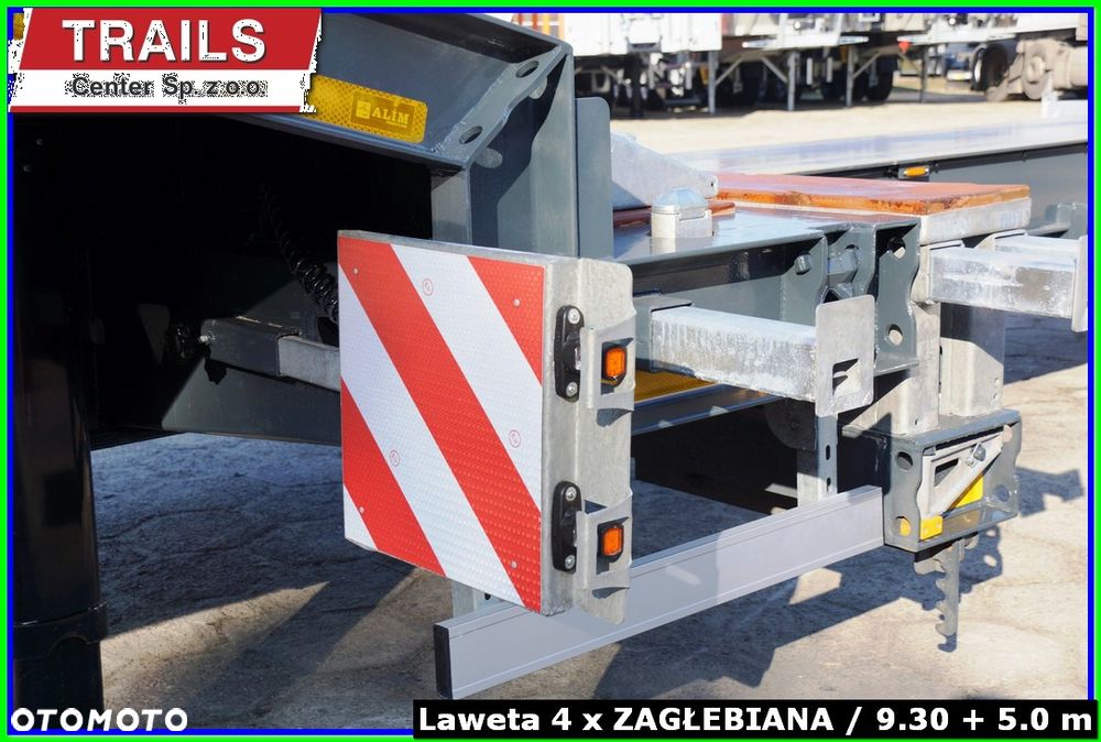 Inny Naczepa rozciągana dł. 18,60 m, zagłębiana x 4, szer. 3,00 m - NAJAZDY HYDRAULICZNE. !!! - 28