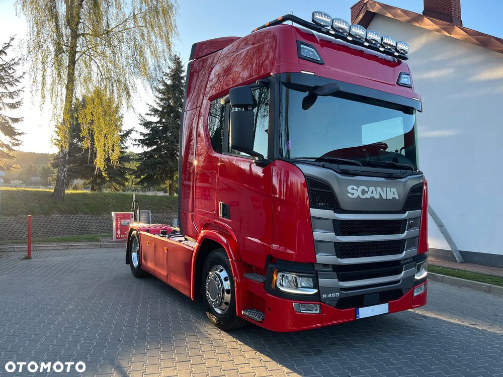 Scania R450//BOGATA WERSJA//RETARDER//KLIMA//NAWIGACJA//RADAR//FULL LED//HYDRAULIKA//PRZÓD/TYŁ NA PODUSZKACH - 6