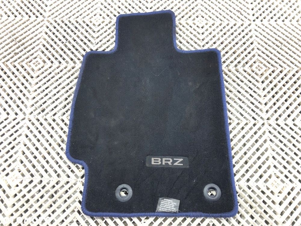 DYWANIKI KOMPLET  SUBARU BRZ 2012 - 2022 2.0 (ZC6) 147 kW [200 KM] benzyna 2012 - 2022 - 4