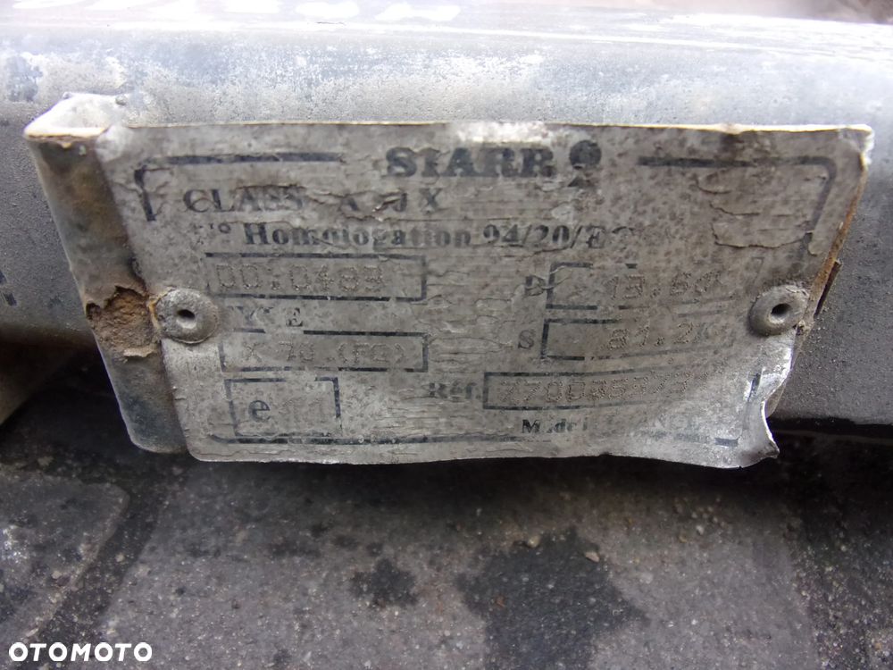 Hak holowniczy Renault Master II 02r. - 3