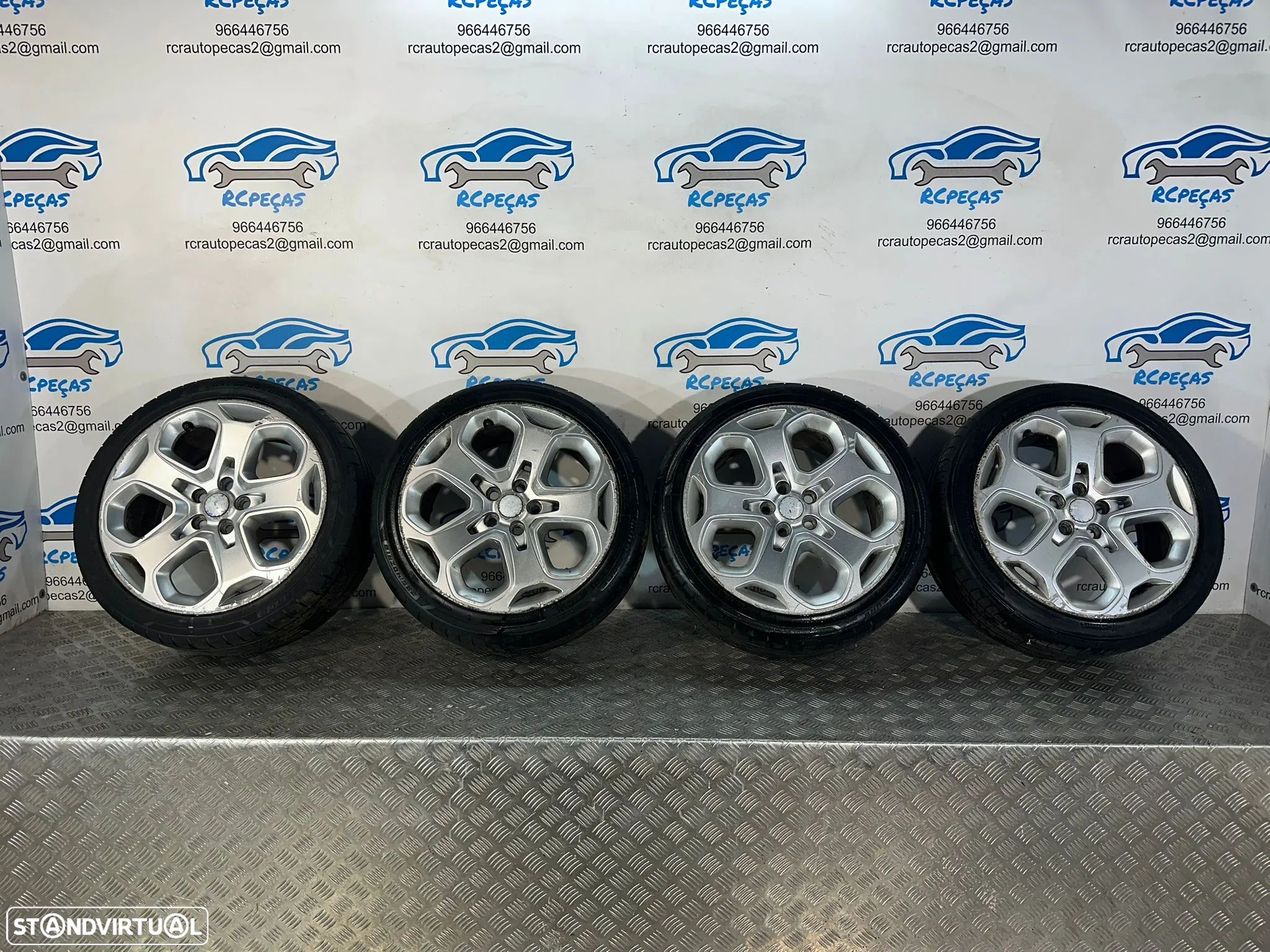 Conjunto Jantes 18 Originais Ford Mondeo iv 4 MK4 8J ET55 7S7J-1007-CB - 1