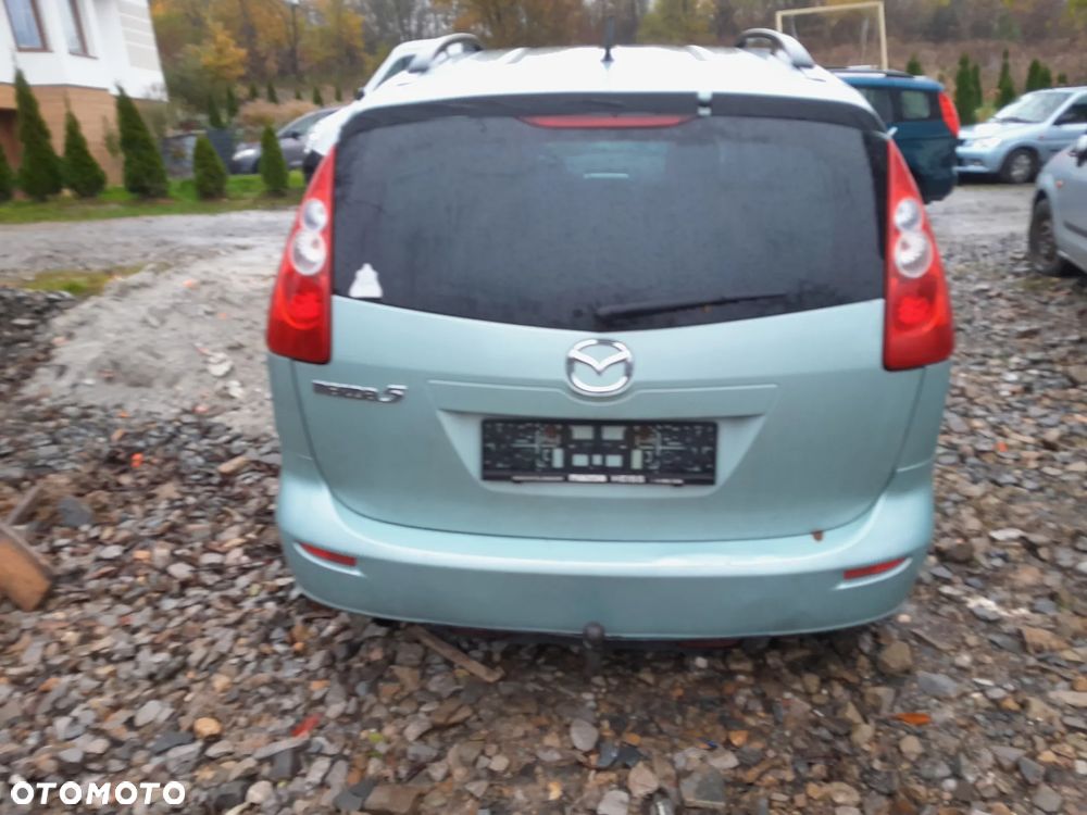 Mazda 5 05-10 Klapa tylna bez szyby tylnej  tył z klapy kolor 32b - 4