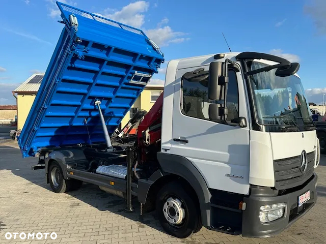 Mercedes-Benz ATEGO 1024 Euro6 HMF 635K2 pilot wyjscie na rotor, wywrotka - 3