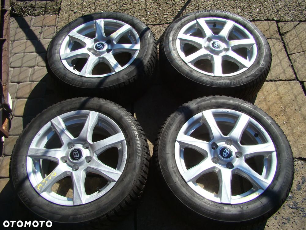 a506 5x114,3 Hyundai i30 Elantra IX20 7jx16 205/55 R16 opony zima - 1