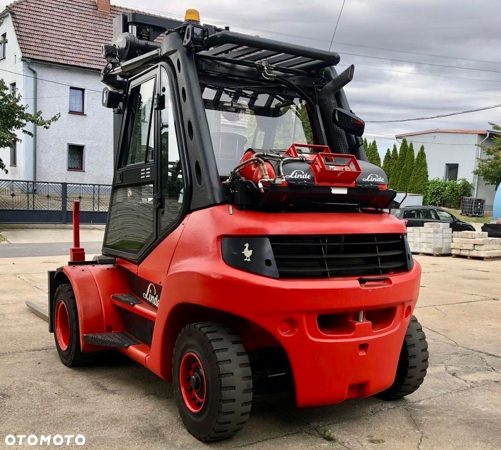 Linde H80T-02  4Widły LPG Gaz z NIEMIEC ! - 4