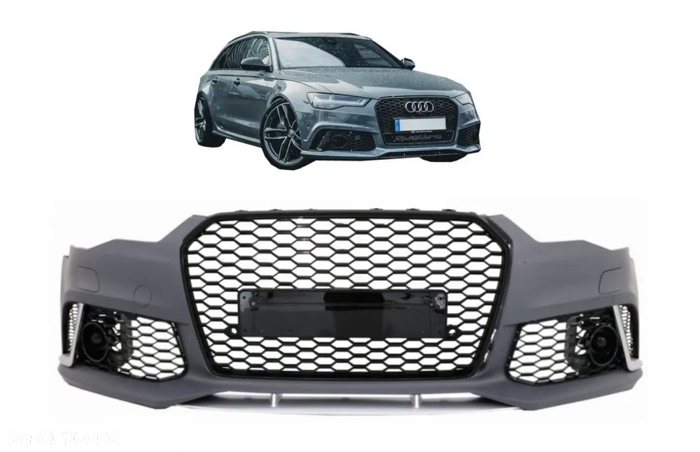 ZDERZAK PRZEDNI AUDI A6 C7 4G RS6 LOOK 2015-2018 LIFT