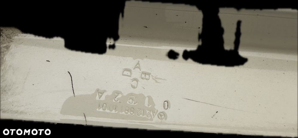 BLOTNIK PRZOD PRZEDNI PRAWY 623 LAK MERCEDES E W212 TAXI 2128811001 ORYGINAL DEMONTAZ - 2