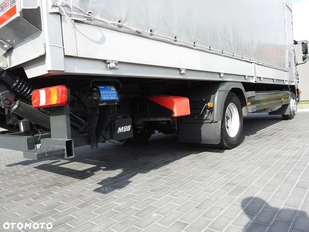 Mercedes-Benz ATEGO 1221 PLANDEKA WINDA 16 PALET WEBASTO KLIMATYZACJA PNEUMATYKA BLIŹNIACZE KOŁA 230KM [ 859917 ] - 18