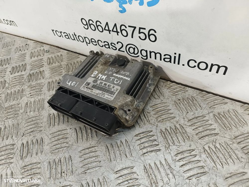 Centralina Original Bosch VW Volkswagen Skoda Audi 2.0 TDi BMM 140cv 03G 906 021 TA / 0 281 014 590 - 5