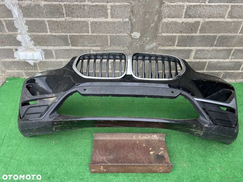 BMW X1 F48 LCI LIFT GRILL CHROM ZDERZAK PRZÓD - 9