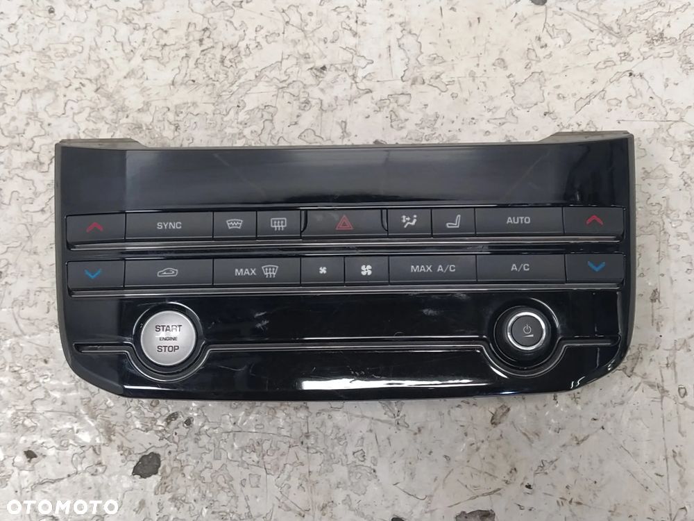 JAGUAR XF X260 PANEL STEROWANIA PRZEŁĄCZNIKI GRZANIA KLIMATYZACJI START STOP AWARYJNE ORYGINAŁ - 2