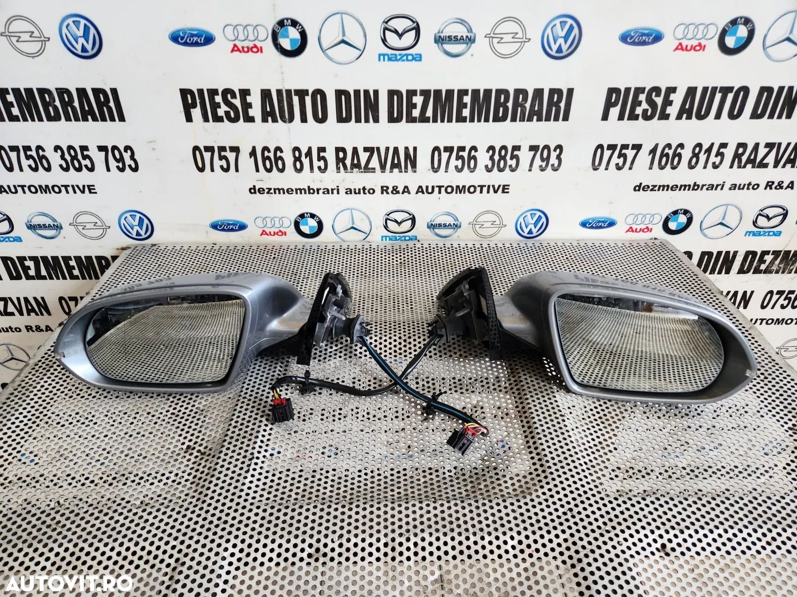 Oglinzi Oglinda Stanga Dreapta Audi A8 4H D4 Volan Stanga Rabatabile Electric Heliomate Incalzite I - 1