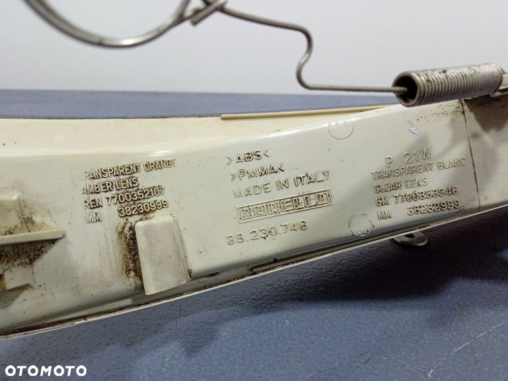 OPEL MOVANO A KIERUNKOWSKAZ LEWY PRZÓD PRZEDNI 7700353946 - 3