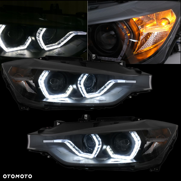 LAMPY REFLEKTORY DO BMW F30, F31 OD 2015 DO 2018 DO JAZDY DZIENNEJ LED DRL