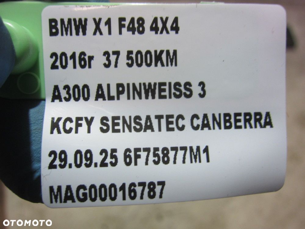 BMW X1 F48 KAMERA KAFAS PRZÓD 66519458737 66519370431 66517951072 9370431 - 8