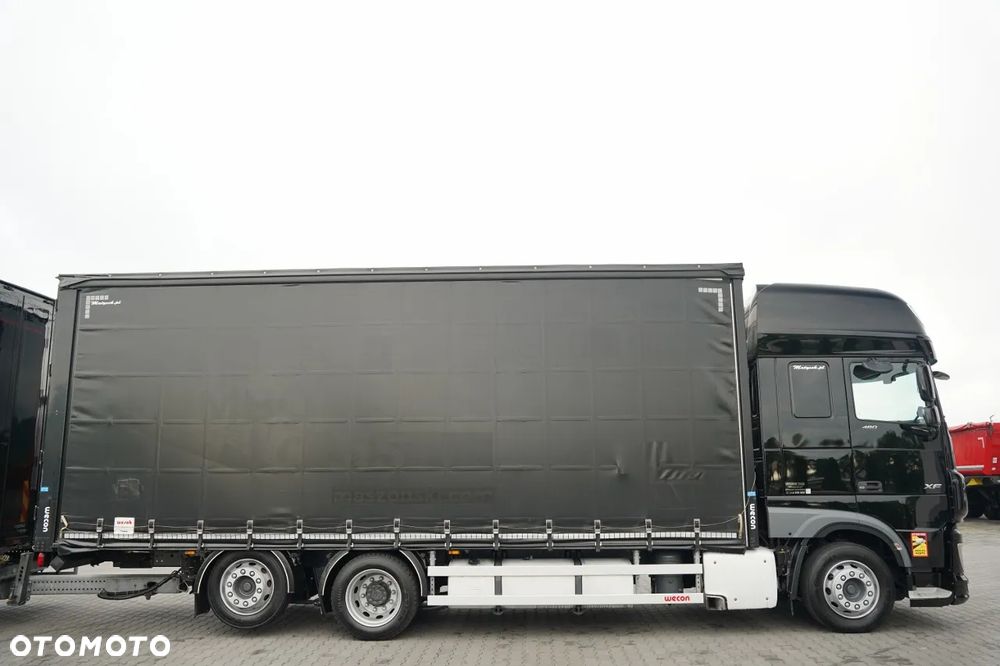 DAF XF 480 / ZESTAW TANDEM 120 M3 / PRZEJAZDOWY / KLIMA POSTOJOWA / 7,7 M + 7,7 M / WECON / 2022 ROK - 17