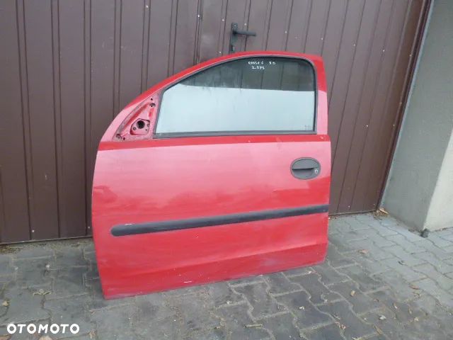 DRZWI LEWY PRZÓD LEWE PRZEDNIE KOMPLETNE OPEL CORSA C Z573 - 5