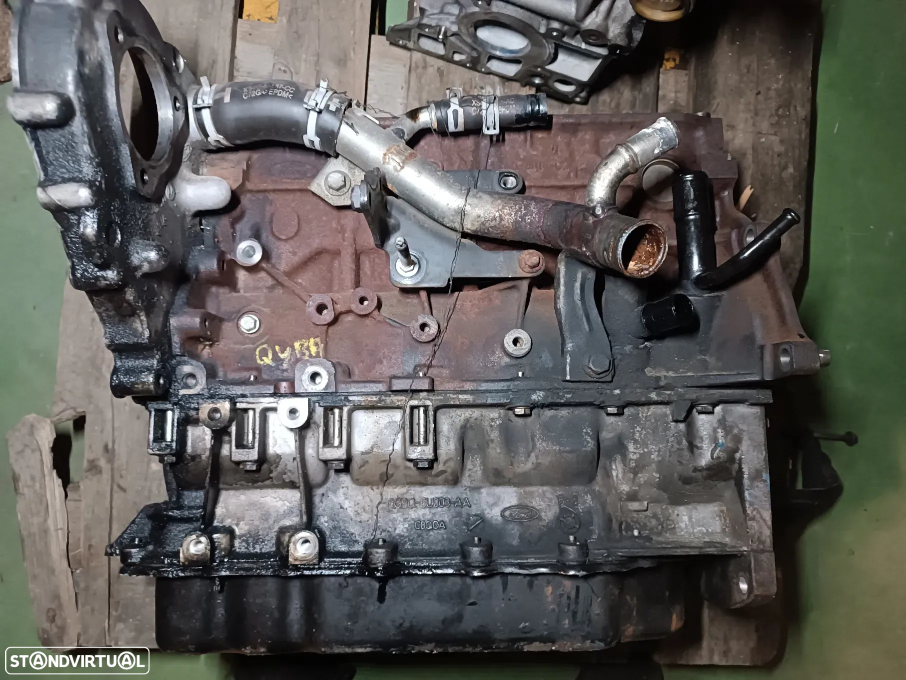 BLOCO DO MOTOR COM CAMBOTA FORD 1.8TDCI 1S4Q-6015-CA - 4