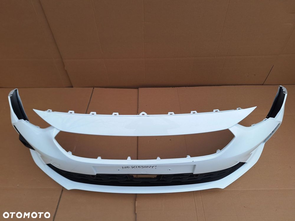 OPEL CORSA F GS LINE GSi 19-23 NIE KLEJONY! SUPER STAN BIAŁY ZDERZAK PRZÓD PRZEDNI ORYG. GM 9830340080 WYSYŁKA 24H - 5