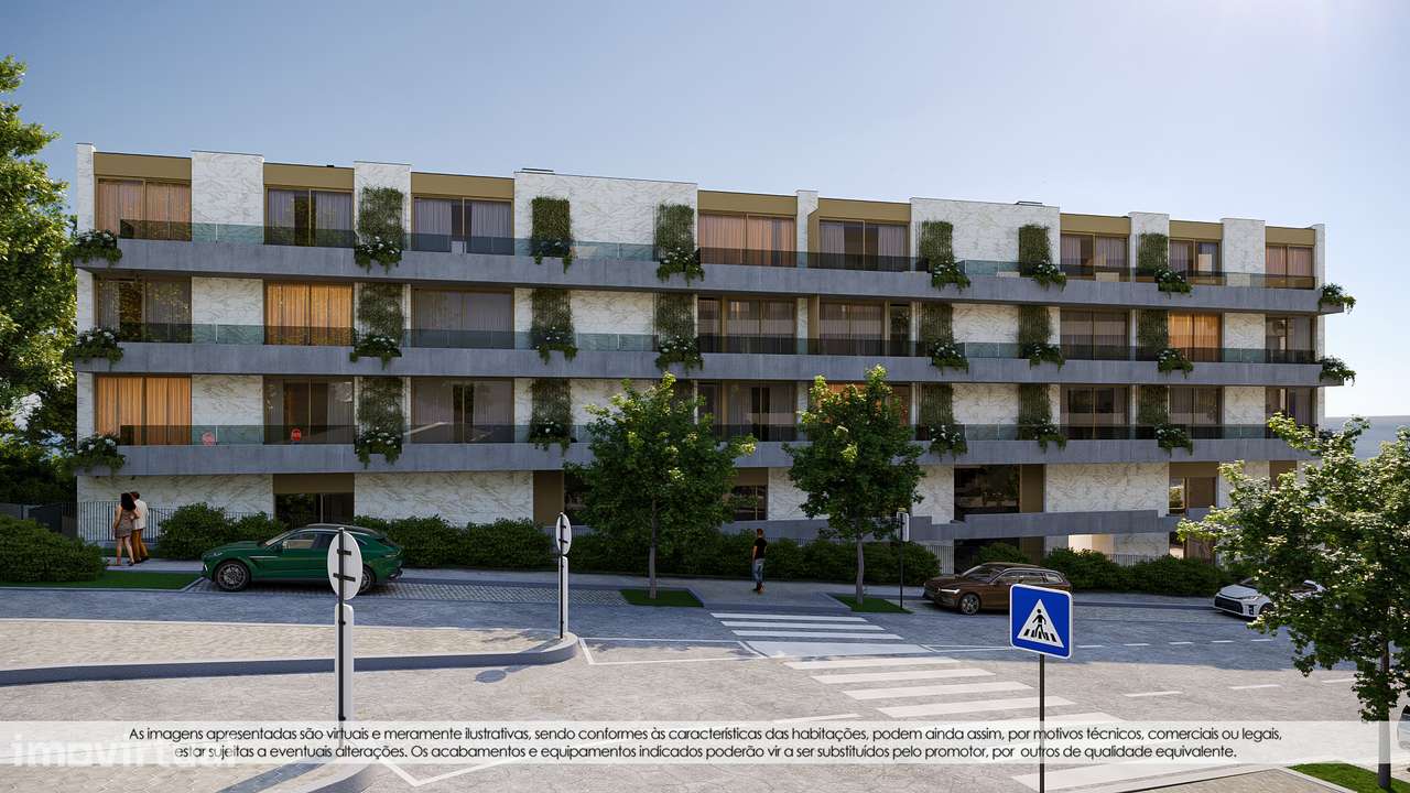 T3 Novo Último Piso c/ Terraço (36m2) em Santa Marinha (Devesas) - Grande imagem: 2/36