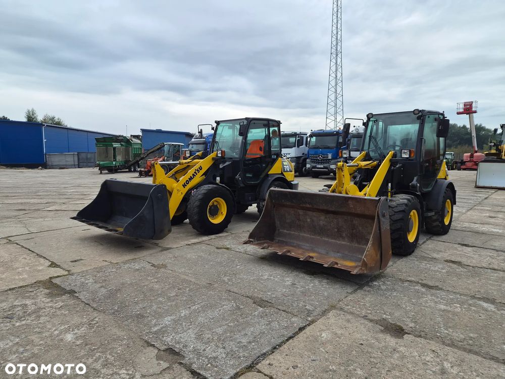 Komatsu WA 70 - 6 spr z Niemiec łyżka krokodyl + widły - 10