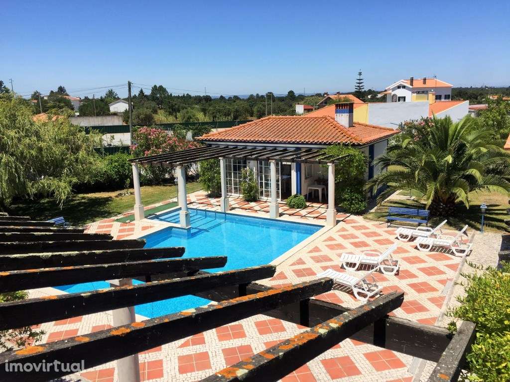 Casa de Campo rústica com piscina e ténis em Santarém. Ribatejo - Grande imagem: 3/15