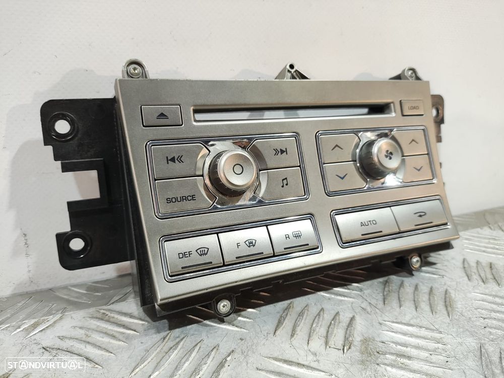 Painel De Controlo De Radio E Climatronic Sofagem Original Jaguar XF X250 8X2318C858AF - 6