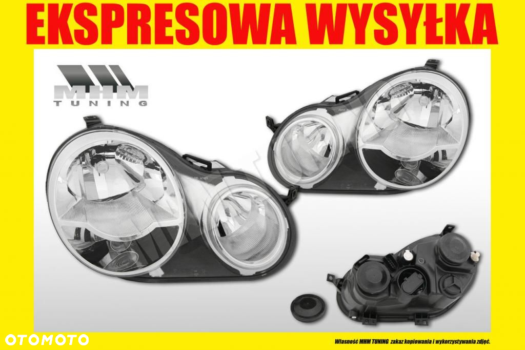 REFLEKTOR LAMPA VW POLO IV 4 6Q0 9N 2001-2005 L - 2