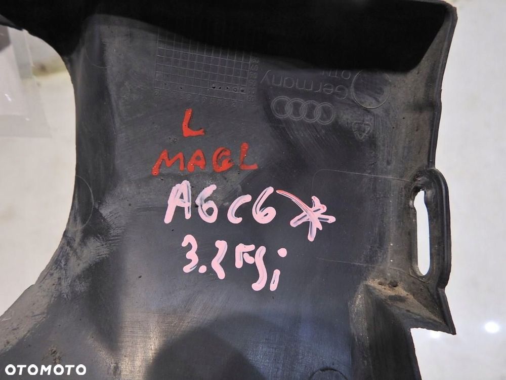 OSŁONA MAGLOWNICY LEWA AUDI A6 C6 3.2 FSI 4F0864309 - 2