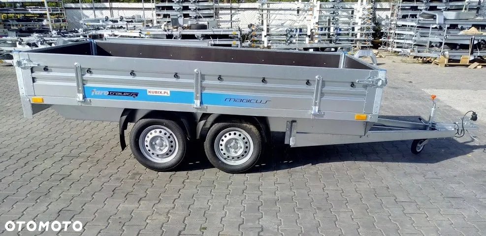 Faro PRZYCZEPA 300x150x35, 2 OSIE, PLATFORMA, lekka 750kg - DOSTAWA POD DOM! - 4