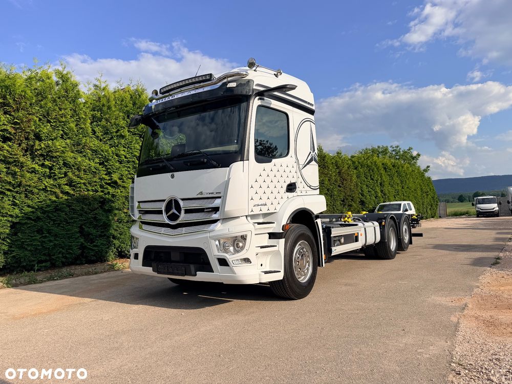 Mercedes-Benz ACTROS / 2546 / NISKI PRZEBIEG / ACC / E 6 / MP 5 / BDF/ RAMA/ / DMC 27T / LED /OŚ SKRETNA / - 4