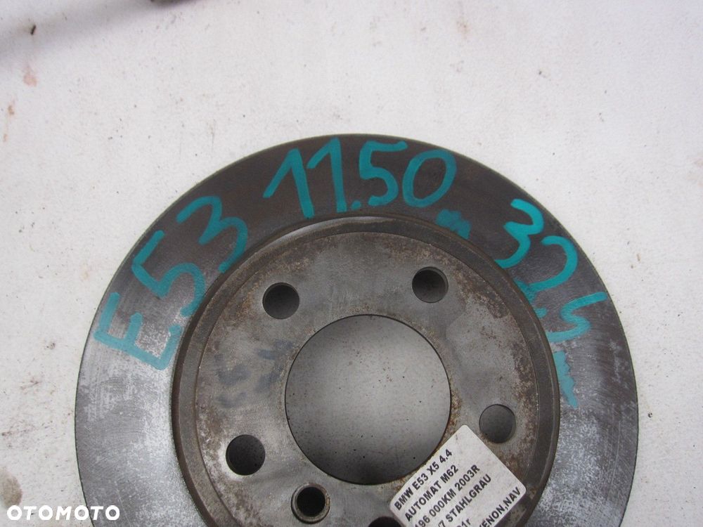 BMW E53 X5 3.0D 4.4 TARCZE HAMULCOWE TYLNE TYŁ 324X12 PARA 34216859678 - 9