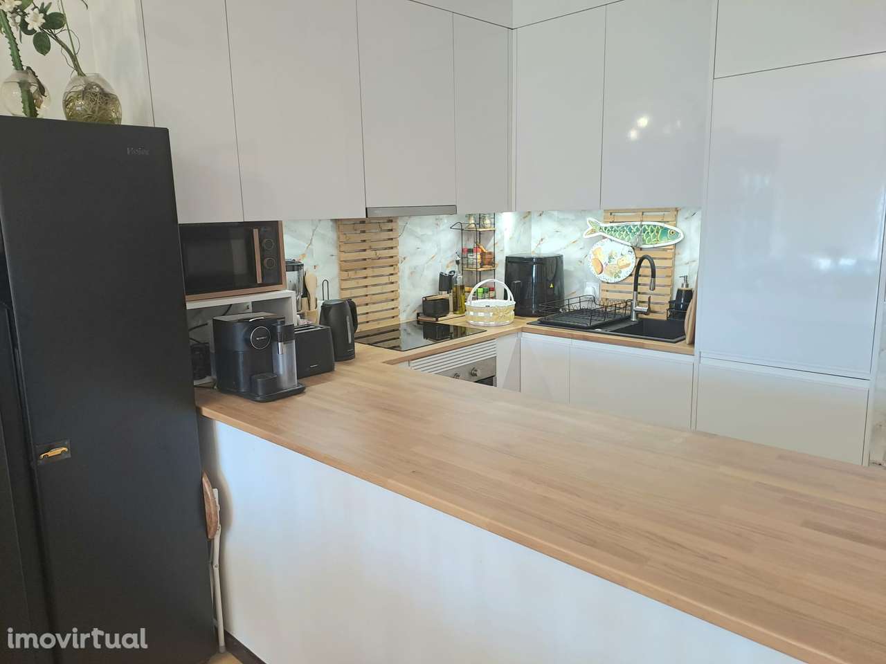 PENTHOUSE duplex T3 com terraço e vista mar em Santa Cruz - Grande imagem: 3/34