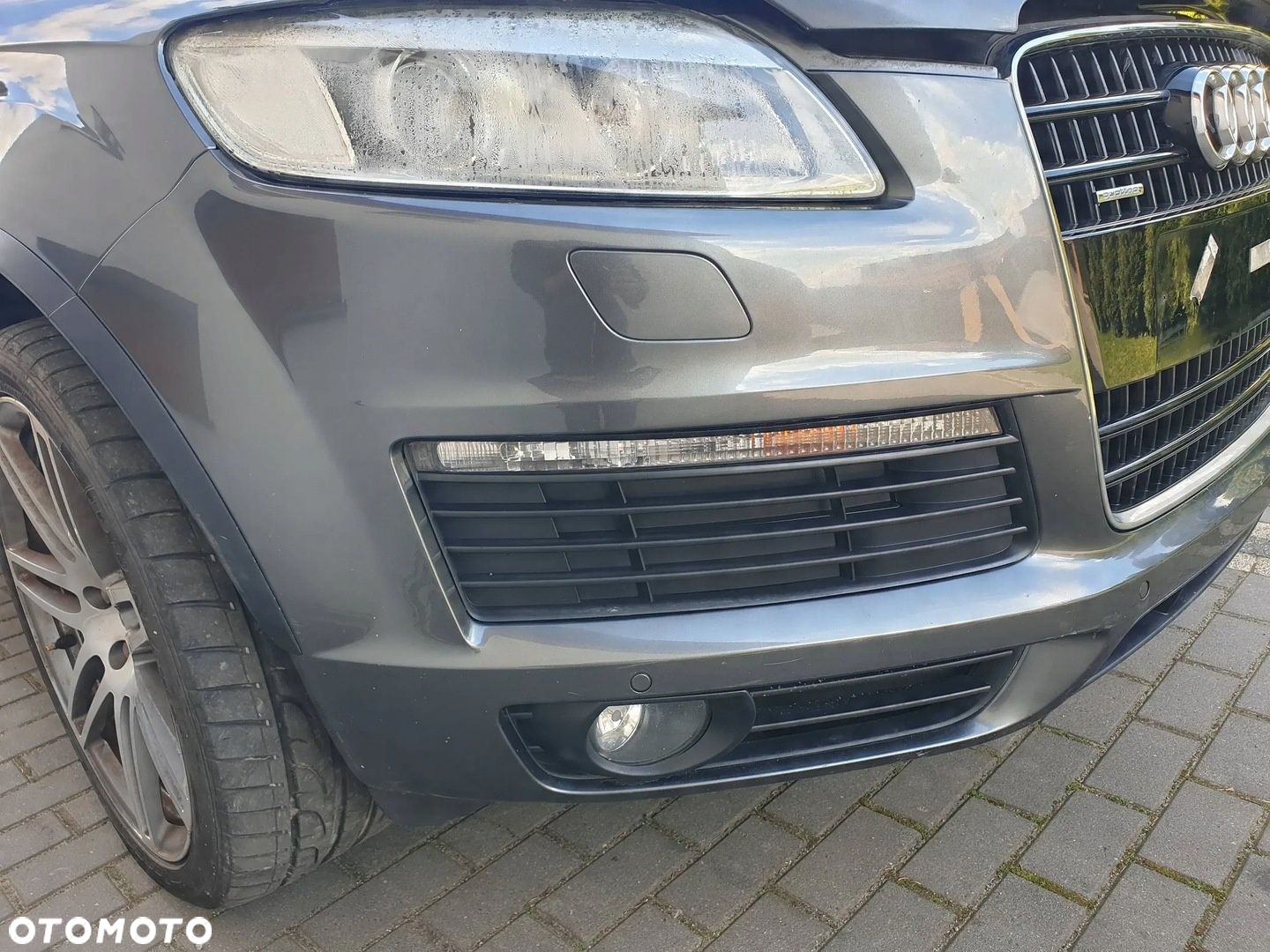 AUDI Q7 4L ZDERZAK PRZEDNI LZ7S ORYG - 9