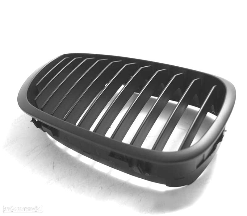 GRELHAS FRONTAIS BMW E46 03-06 COUPE CABRIO PRETO MATT - 3