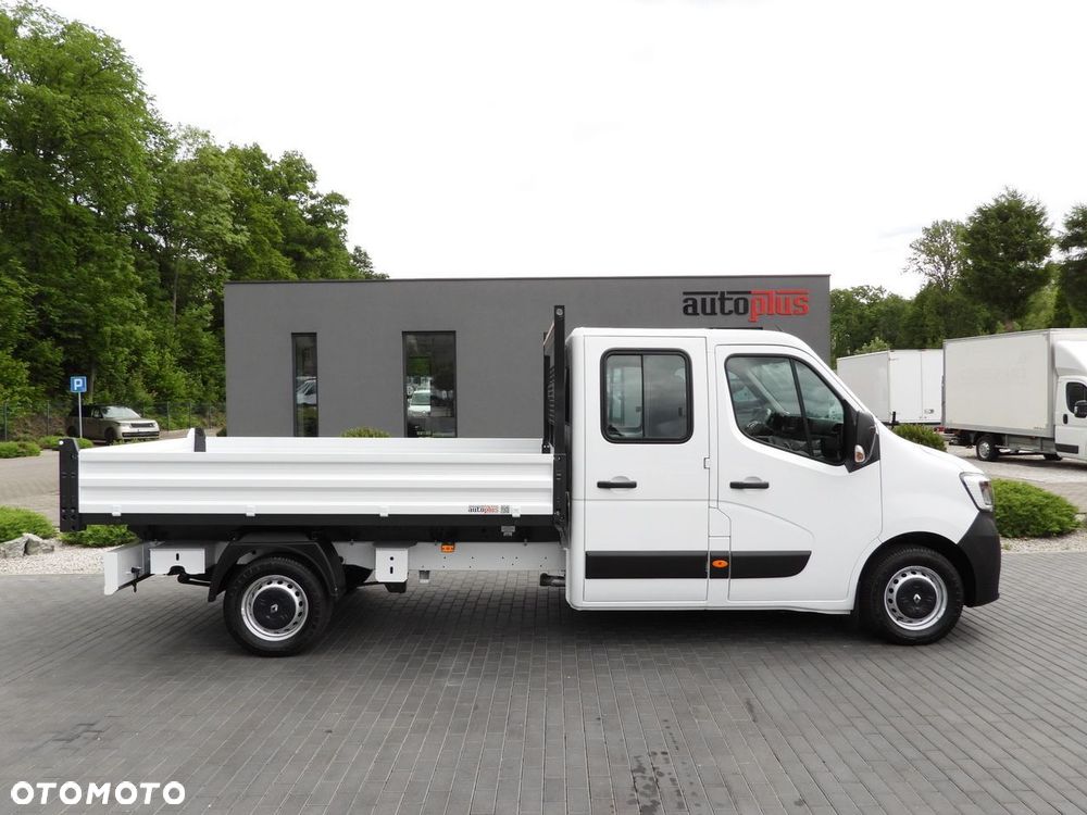 Renault MASTER WYWROTKA PODWÓJNA KABINA DOKA 6 MIEJSC TEMPOMAT NAWIGACJA LEDY KLIMATYZACJA  145KM - 8