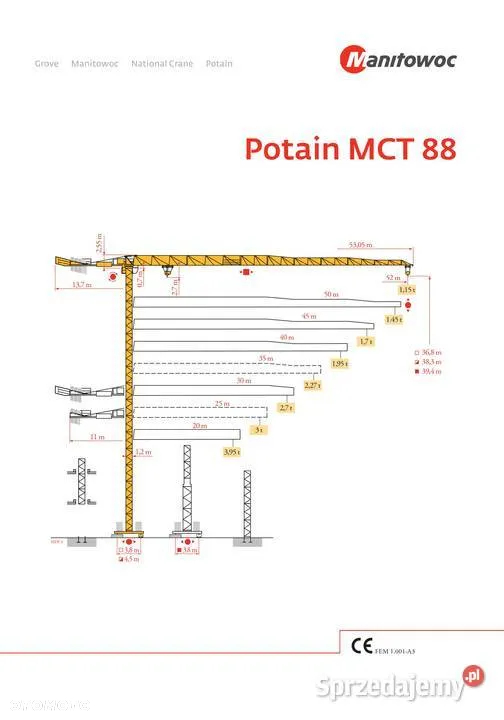 Potain MCT88 - 11