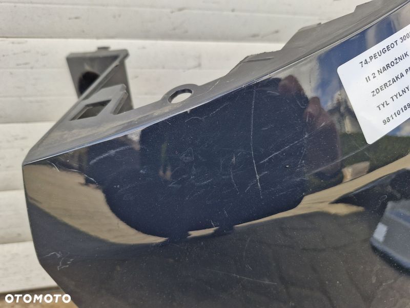 peugeot 3008 ii 2 narożnik zderzaka prawy tył tylny 9811018977 - 4