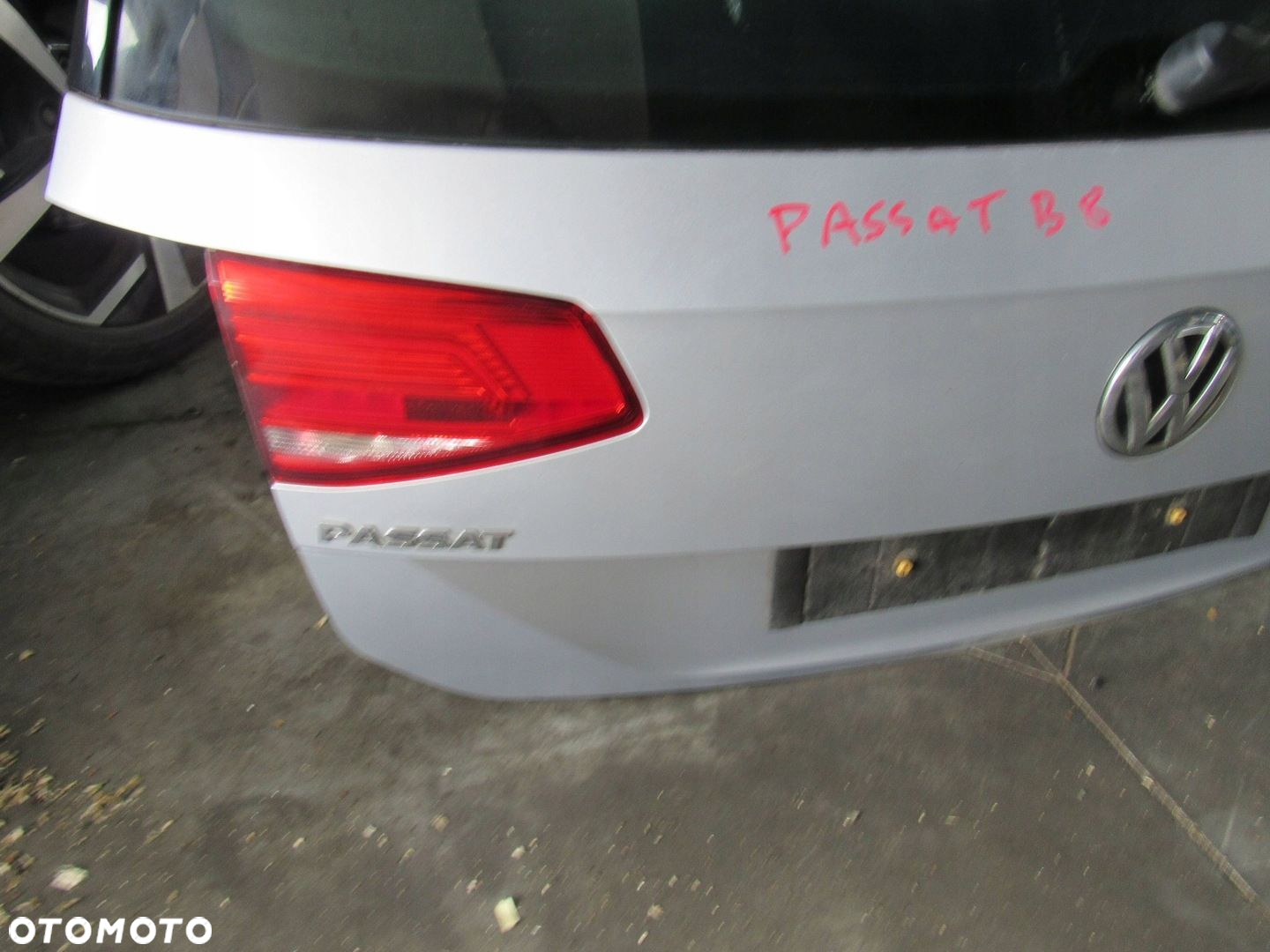Volkswagen PASSAT B8 2017 Tylna klapa bagażnika la7w kombi - 3