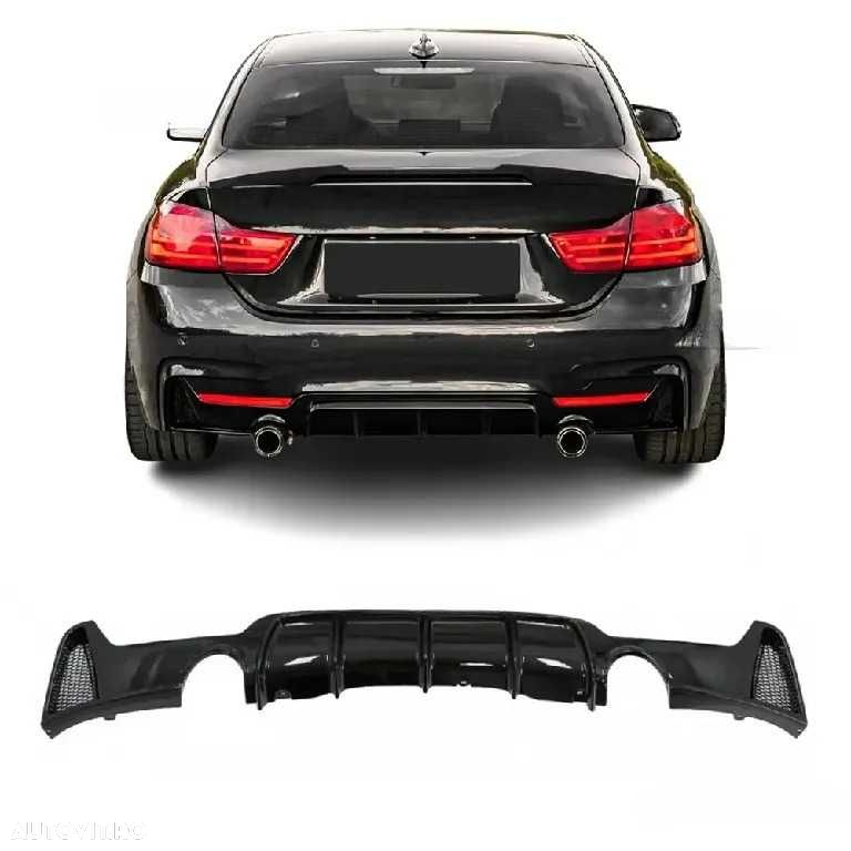 Difuzor Bara Spate M Performance BMW F32 F33 F36, Evacuari Simple 440 - 3