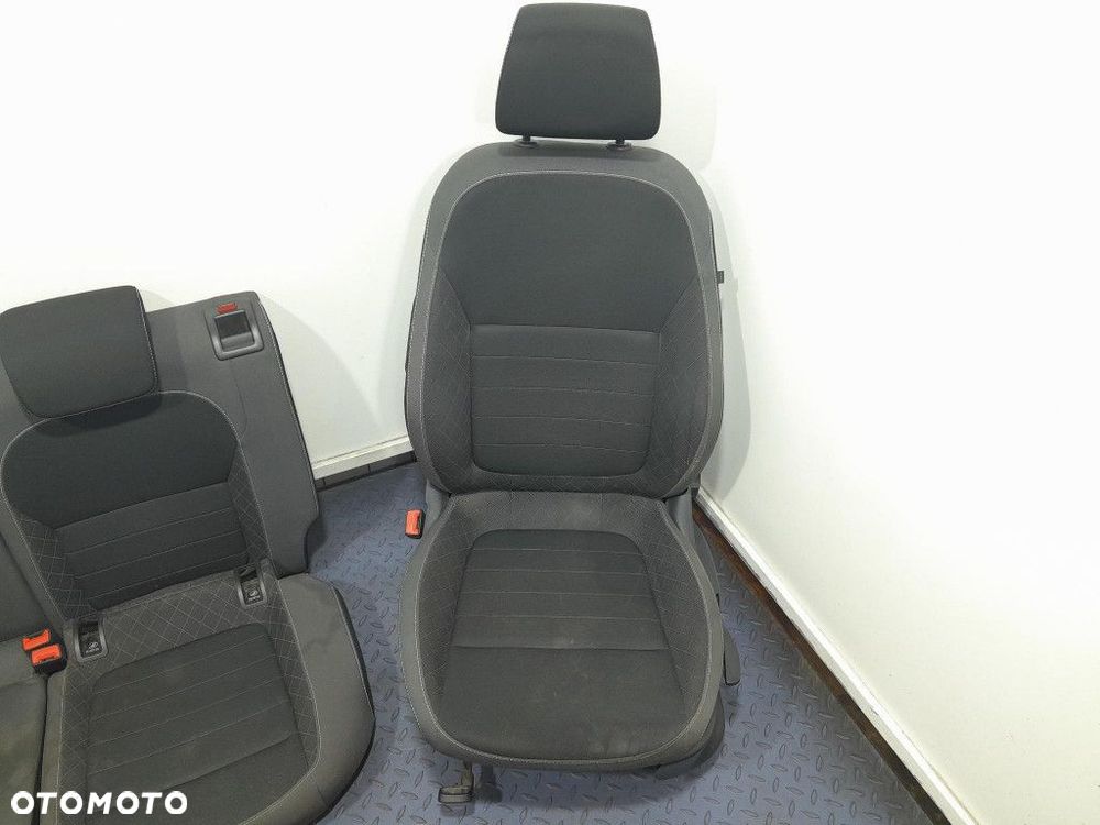 SKODA FABIA III NJ LIFT KOMBI FOTELE KANAPA SIEDZISKO TAPICERKI KOMPLET EU - 2