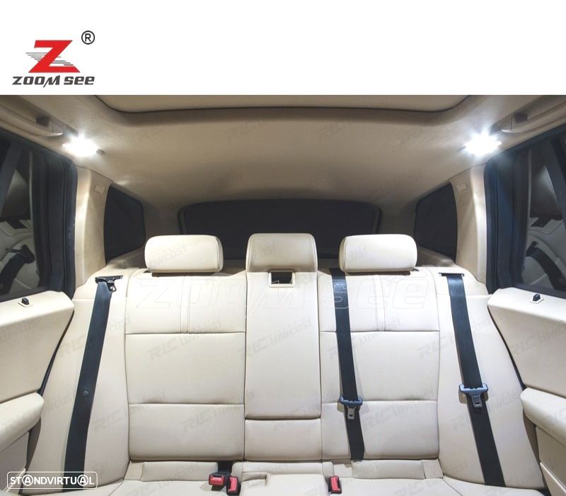 KIT COMPLETO DE 21 LÂMPADAS LED INTERIOR BMW X3 F25 11-17 - 5
