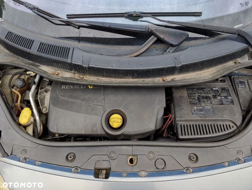 Renault Megane Grand Scenic II (03-06r.) 1.9 DCI 119KM. Silnik F9Q 812 Skrzynia ND0 002 lakier TED47/D47.Cały na części. GWARANCJA !!! Przód Tył Zestaw Komplet Drzwi Klapa Zderzak Błotnik Maska Grill Atrapa Szyba Pas Lampa Lusterko Boczki Fotel Kanapa Kokpit Deska Rozdzielcza Przełącznik Włącznik Sterownik Przewody Wiązka Instalacja Moduł Komputer Czujnik Listwa Pompa Alternator Wtryski Głowica Rozrusznik Kompresor Sprzęgło Dwumas Silnik Skrzynia ABS Klimatyzacji Paliwa Wspomagania Kolektor Turbina Przepustnica Zawór Chłodnica Koło Hak Belka Sanki Zawieszenie Mcpherson Półoś Amortyzator Wydech Tłumik Zacisk Most - 7