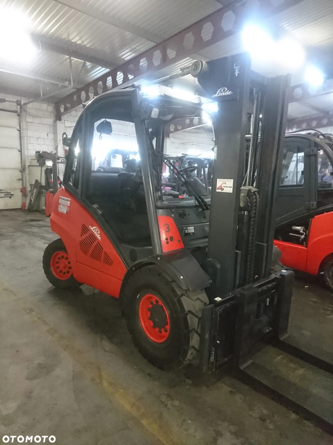 Linde [2007] WÓZEK WIDŁOWY LINDE H50T GAZ 5ton - 3