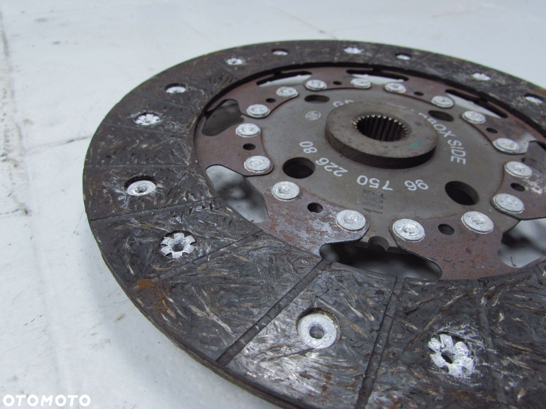 VOLVO PEUGEOT 1.6 D2 E-HDI 09-16 SPRZEGLO KOLO DWUMASOWE TARCZA 7MM DOCISK 9675022680 - 7