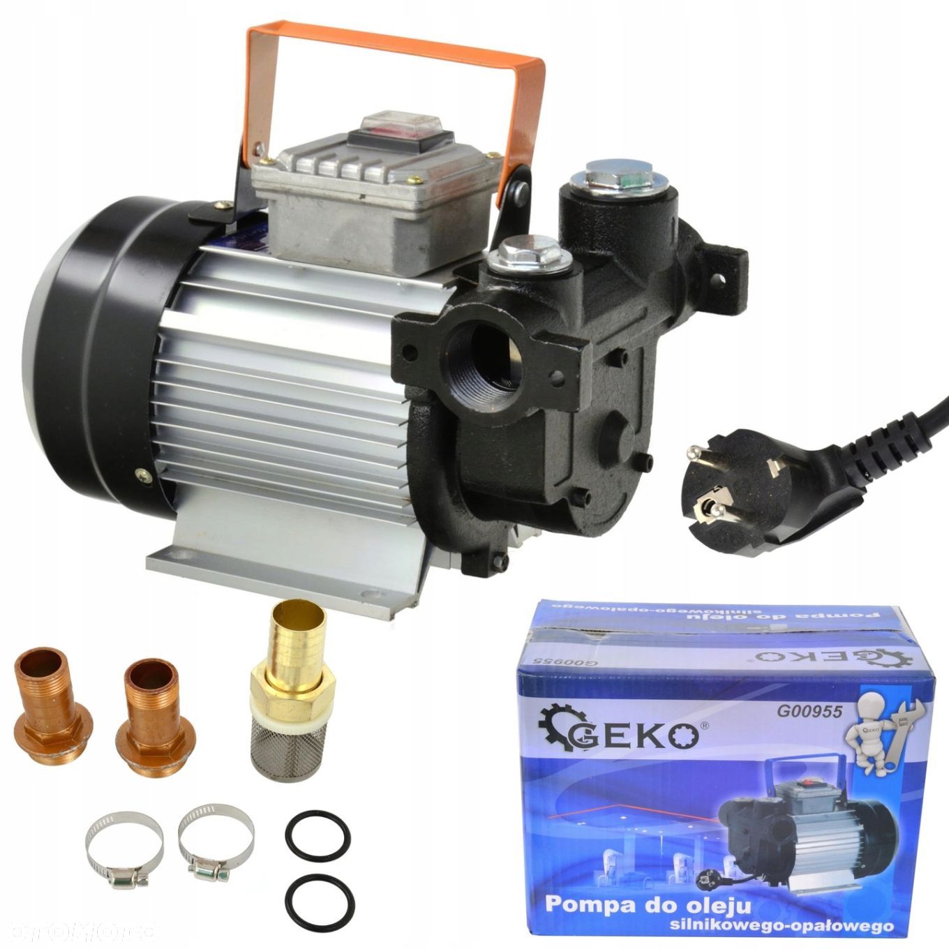 GEKO CPN POMPA DO OLEJU SILNIKOWEGO DYSTRYBUTOR 230V 550W 30L/MIN G00955 - 1