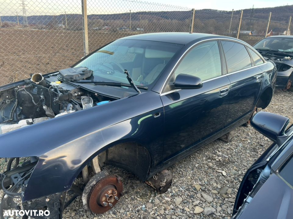 DEZMEMBREZ Piese AUDI A6 C6 Salon Break Limuzina Motor 1.8 TFSI Benzina 2.0 2.7 3.0 Diesel Cod BRE BLB BMK 140 CP 180 CP Diesel Euro 4 5 Cutie de Viteze Automata Manuala Bara Fata completa Capota Far Portiera Usa fata spate stanga dreapta portbagaj bara spate stop tripla volan airbag cu comenzi S Line  An 2005-2009 - 13