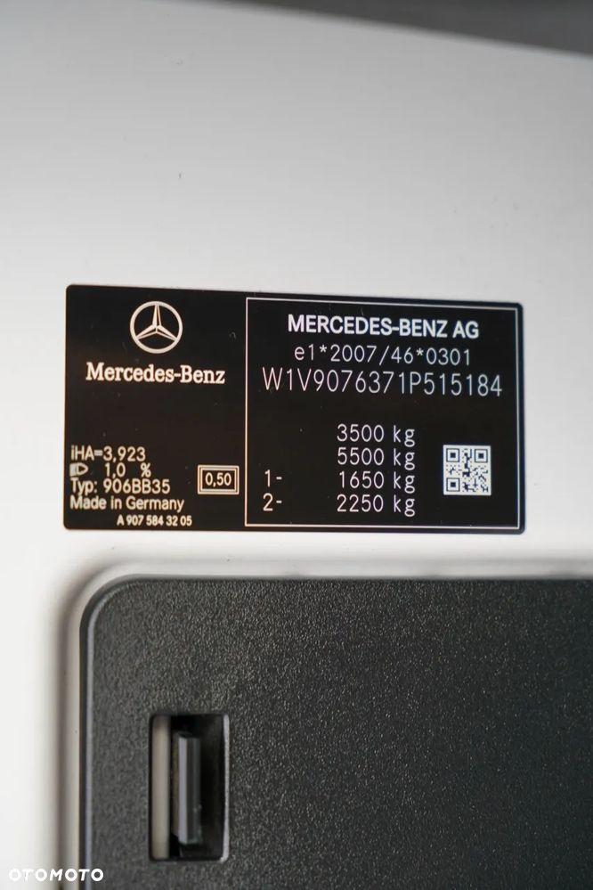 Mercedes-Benz SPRINTER 315 CDI / BLASZAK / MANUAL / KAMERA / 2023 - 35