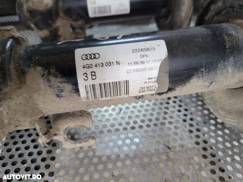 Ansamblu Telescop Arc Flansa Amortizor Fata Audi A6 C7 2.0 Tdi An 2012-2018 - 7